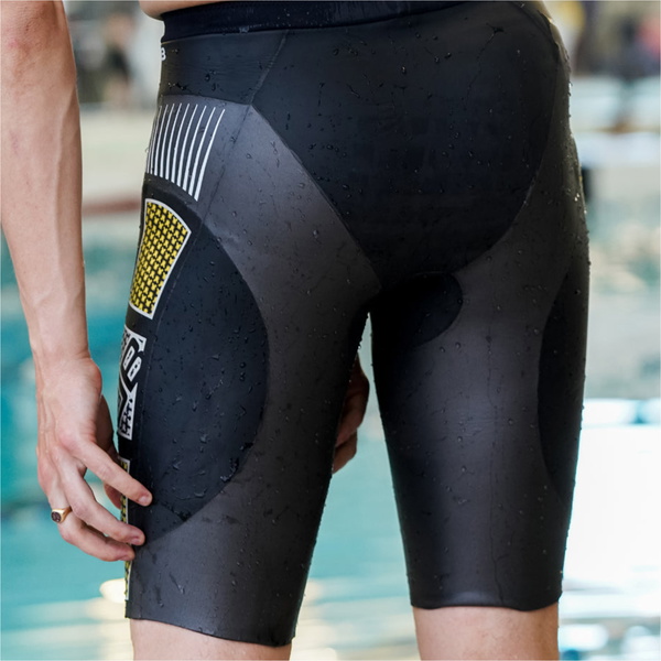 2025 HUUB Mens Pinnacle Buoyancy Short PINNSHORT - Black / Silver